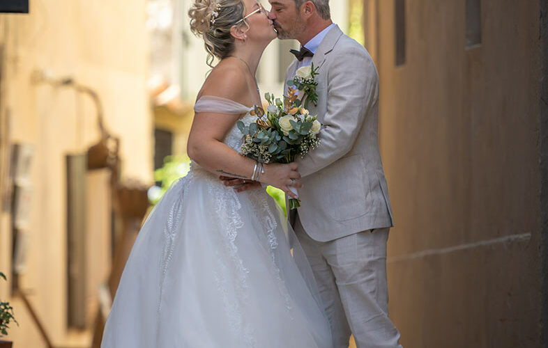 Photo de mariage dans le Var